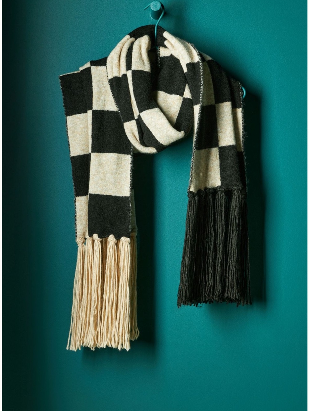 Anthropologie Checkered Scarf